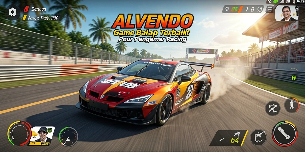 Gameplay seru dan mendebarkan dalam ALVENDO.
