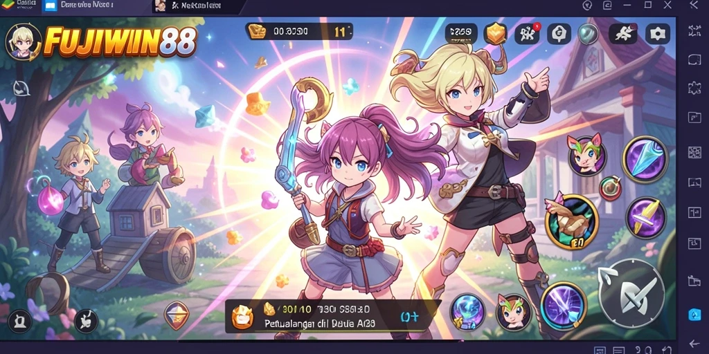Tampilan menarik dari gameplay seru FUJIWIN88 yang penuh aksi.