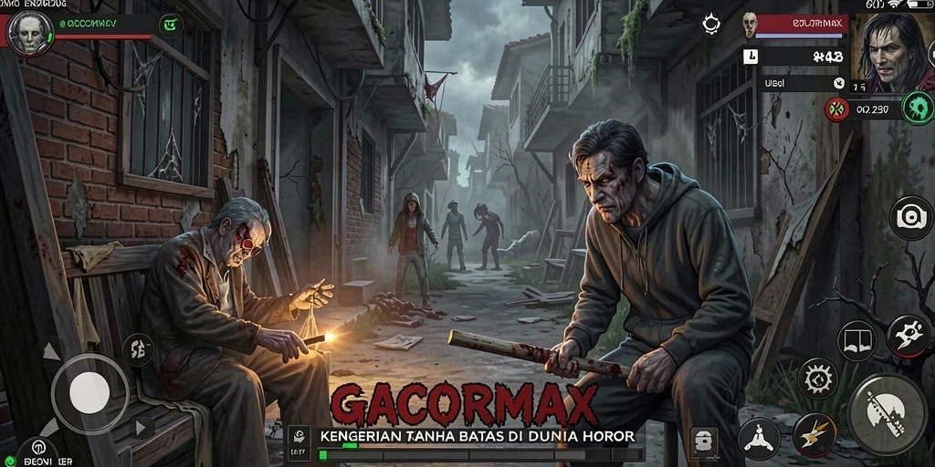 Gameplay GACORMAX yang menegangkan dan penuh kengerian.