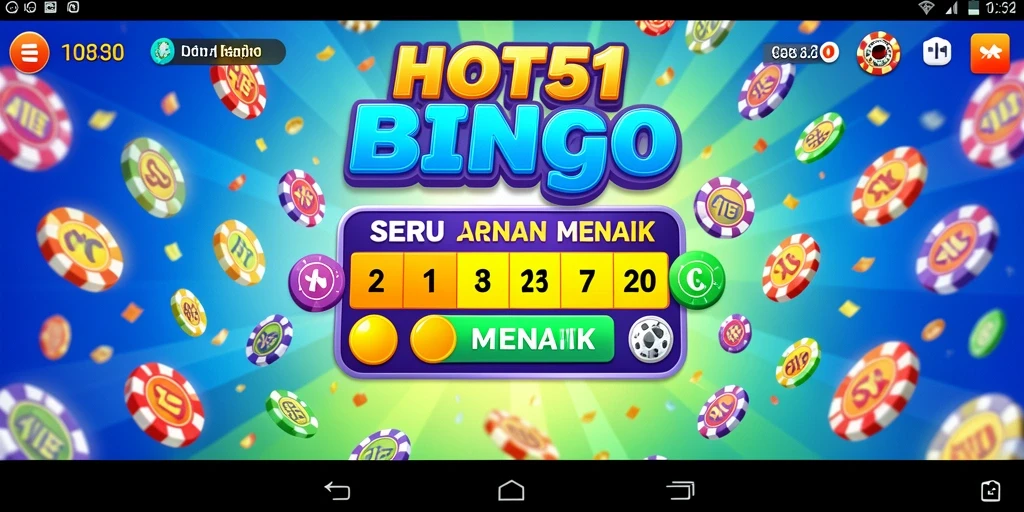 Screenshot gameplay HOT51 yang menarik dengan fitur Bingo.