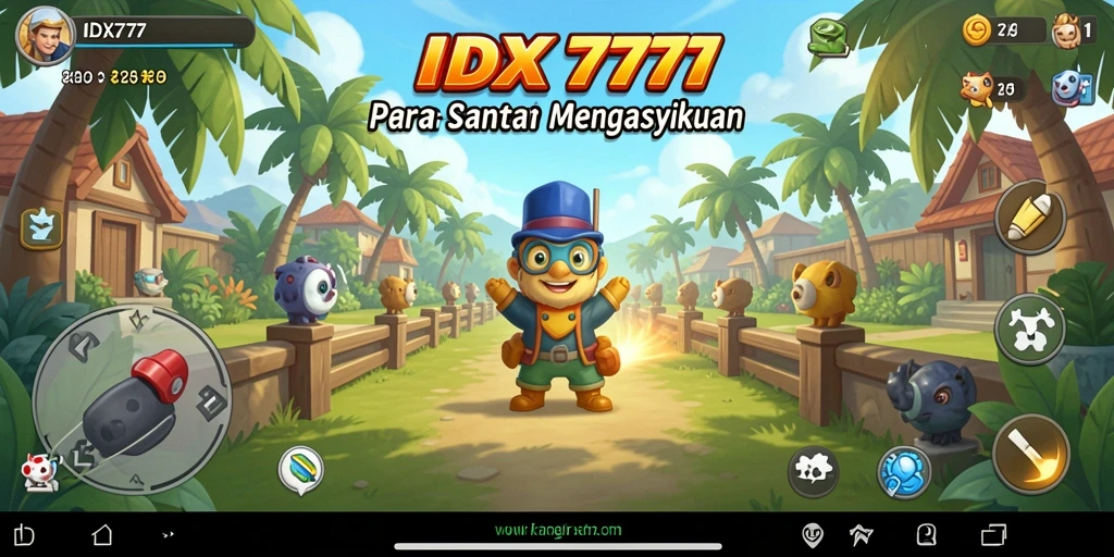 Tampilan gameplay IDX777 yang mengasyikkan dan penuh warna.