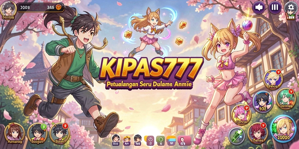Screenshot gameplay KIPAS777 menampilkan aksi seru dalam dunia anime yang menakjubkan.