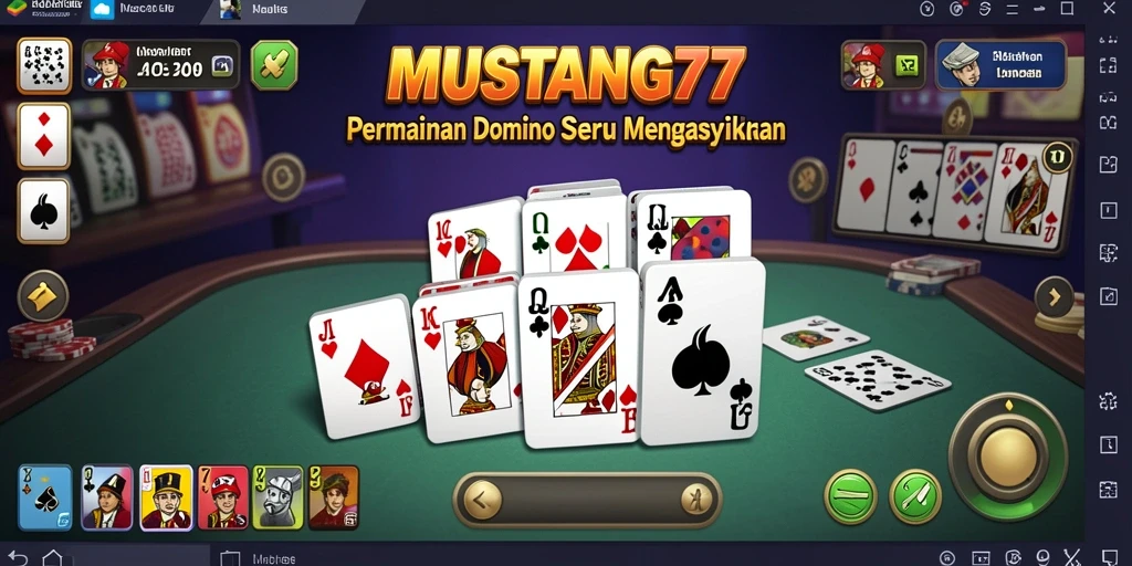 Screenshot gameplay Domino yang menarik dan seru.