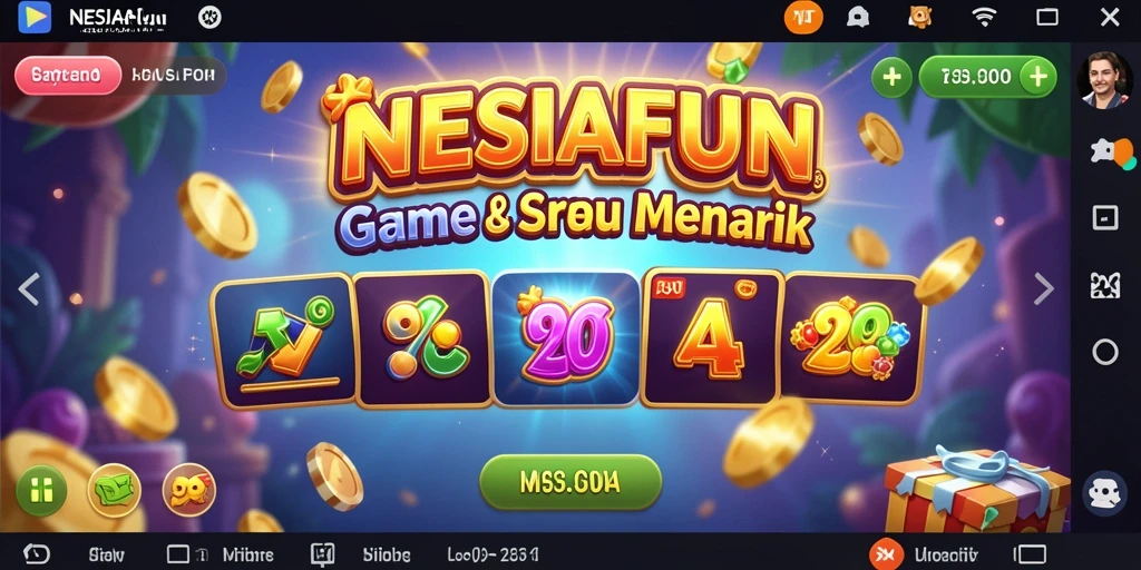 Tampilan menarik dan gameplay menegangkan di NESIAFUN.