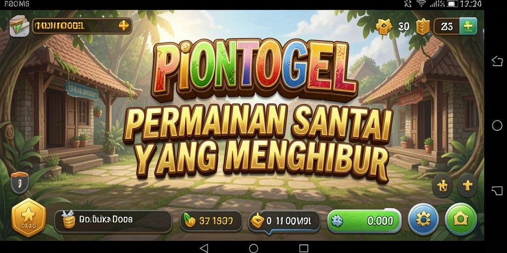 Tampilan menakjubkan dari gameplay PIONTOGEL yang menghibur.