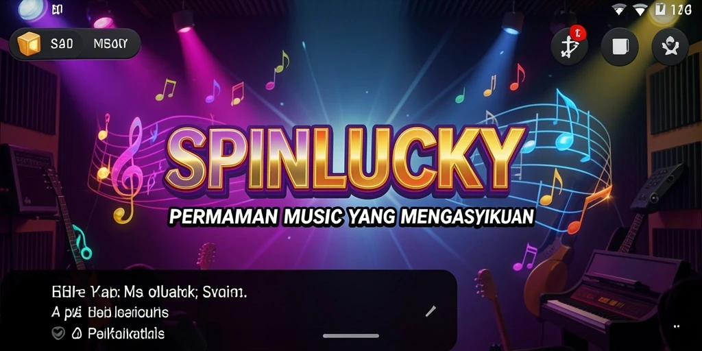 Tampilan aksi seru dalam gameplay SPINLUCKY yang penuh warna.