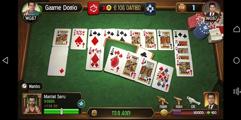Tampilan gameplay seru dan interaktif dalam WG87.